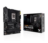 ASUS TUF GAMING Z790-PLUS D4 Scheda Madre Gaming ATX, Intel Z790, LGA1700, DDR4, PCI 5.0, Intel 2.5Gb Ethernet, Realtek 7.1, 4xM.2, 4xSATA 6GB/s, Aura Sync RGB, Nero