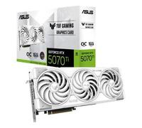 ASUS TUF GeForce RTX 5070 Ti White OC Edition 16GB GDDR7 DLSS4 2*HDMI/3*DisplayPort PCi Ex 5.0 16x