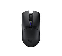ASUS TUF M4 Gaming Mouse Wireless Gaming | Doppia modalità wireless - Bluetooth/RF 2.4 GHz, sensore ottico 12K DPI, 6 pulsanti programmabili