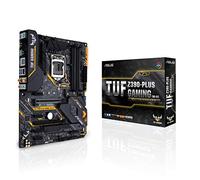 ASUS TUF Z390-PLUS Gaming Wi-Fi Scheda Madre Gaming Intel Z390 ATX con OptiMem II, Aura Sync RGB, Supporto DDR4 a 4266+ MHz, 32 Gbps M.2, Predisposizione Memoria Intel Optane e USB 3.1 Gen 2 Nativo