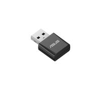 ASUS USB-BE92 Nano, Adattatore USB Tri Band BE6500 WiFi 7 (802.11be), Banda 6GHz