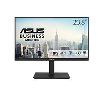 ASUS VA24ECPSN Monitor Docking Station 24”, Full HD, IPS, USB-C, Ethernet, 75 Hz, Tecnologia Adaptative-Sync a Basse Luci Blu e Anti-Sfarfallio, Speaker Stereo, Design Ergonomico Senza Cornice, Nero