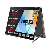 ASUS Vivobook 14 Flip 5 Pc Portatile, Notebook Intel Core Ultra 5, 16Gb RAM, SSD 512GB, 14.0 Oled Touch Screen, Computer Portatile, Laptop, Tastiera Retroilluminata, W11, Con Pennino In Dotazione