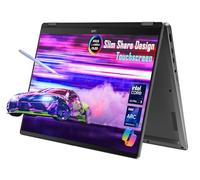 ASUS Vivobook 14 Flip Laptop Copilot+ PC, 14" OLED WUXGA Touchscreen, 8-Core AI Intel Core Ultra 5 226V, grafica Intel Arc, 16 GB RAM 1 TB SSD, Win 11 H, grigio opaco, TP3407SA-ES54T, con penna stilo