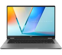 ASUS Vivobook 14 Flip TP3407SA-QL011W convertibile 2 in 1, 14 ", processore Intel Core Ultra 5 226V, 16 GB, 512 GB SSD, Grigio, Touchscreen, Windows 11 Home