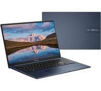 ASUS VivoBook 15 - Computer portatile sottile e leggero, display FHD da 15,6", processore Intel Core i3-1215U, RAM DDR4 da 8 GB, SSD PCIe da 512 GB, modalità Windows 11 Home S, blu silenzioso