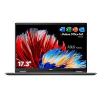 ASUS Vivobook 17 Laptop con vita Microsoft 365 per Web • 24 GB di RAM, 1 TB di spazio di archiviazione • Intel Potente 6 Core • Full HD, 512 GB SSD e 512 GB esterno, HDMI • Windows 11 Pro senza mouse