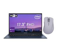 ASUS Vivobook Business - Computer portatile FHD IPS da 17,3", Intel Core i3-1215U, 16 GB di RAM, SSD da 1 TB, Type-C, HDMI, Webcam, Bluetooth, Wi-Fi 6, Win 11 Pro, blu, Bundle con mouse wireless