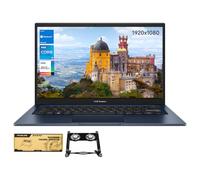 ASUS Vivobook - Computer portatile 14X X1404VA-I512256, 14" FHD 1920 x 1080, Intel Core i5-1334U, RAM DDR4 da 40 GB, SSD da 1 TB, Wi-Fi 5, W11 Home, HDMI, bundle con raffreddamento PCO per laptop