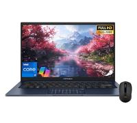 ASUS Vivobook - Computer portatile da 14", FHD (1920 x 1080), Intel Core i7-1355U, 10 core, scheda grafica Intel UHD, Copilot, videocamera per la privacy, Windows 11 Home, con mouse wireless (12 GB di