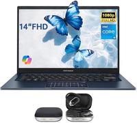 ASUS Vivobook - Computer portatile FHD da 14", Intel Core i5-1334U, SSD da 16 GB di RAM 1 TB, NumberPad, batteria a lunga durata, webcam privata, pacchetto laptop per studenti aziendali, Windows 11