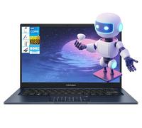 ASUS Vivobook - Computer portatile FHD da 14", Intel i5-1335U (10-core), RAM da 32 GB, SSD da 2 TB, batteria leggera e per tutto il giorno, durata, Windows 11, NumberPad, fotocamera per privacy