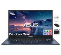 ASUS Vivobook - Computer portatile FHD da 14" per studenti aziendali 2025, computer basato su AI, Intel i3 a 6 core, 40 GB di RAM e 1,5 TB di spazio di archiviazione (SSD da 1 TB + 500 GB Ext