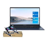ASUS Vivobook - Computer portatile FHD da 17,3", Intel Core i3-1215U, 36 GB di RAM, SSD da 1 TB, webcam, touchpad, HDMI, Wi-Fi, Windows 11 Home, blu, bundle con radiatore pieghevole PCO Notebook