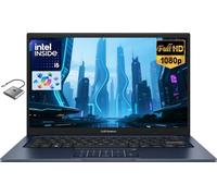 ASUS Vivobook - Computer portatile per studenti, lavoro, casa, scuola, studio, 14 pollici, FHD Intel 10-Core (Best i7-1255U), 16 GB RAM 1 TB SSD, webcam privata, Windows 11 Pro