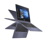 ASUS VivoBook Flip Thin and Light 2-in-1 Laptop - 11.6" HD Touchscreen, Intel Dual-Core Celeron N3350, 4GB RAM, 64GB eMMC Storage, Windows 10 in modalità S, Office 365 - J202NA-DH01T