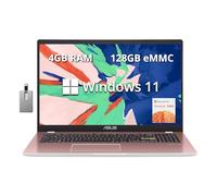 ASUS Vivobook Go - Computer portatile FHD da 15,6", Intel Pentium Silver N6000, 4 GB di RAM, SSD da 128 GB, grafica Intel HD, tastierino numerico, webcam HD, Wi-Fi 5, Office 365 di 1 anno, Win 11,