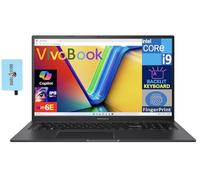 ASUS Vivobook K3704VA-DH96-S - Laptop 17,3" (Intel i9-13900H, 40GB RAM, SSD PCIe 2TB, Intel Iris Xe, KB retroilluminato, impronte digitali, WiFi)