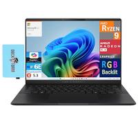 ASUS Vivobook S 14 AI Powered Laptop 14" OLED 2.8K Display (AMD Ryzen AI 9 365, 32GB LPDDR5X, 8TB PCIe SSD, AMD Radeon 880M, RGB KB, Win 11 Home) w/MS 365 Personal, DKZ USB Port Expander