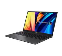 ASUS VivoBook S 15 OLED Slim Laptop, Display OLED FHD da 15,6", piattaforma Intel Evo, CPU Intel Core i7-12700H, 16 GB di RAM, SSD da 512 GB, Windows 11 Home, Indie Black, K3502ZA-DS74