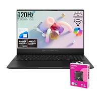 ASUS Vivobook S 16 AI Copilot+ PC Business Laptop, 15,6" 2.8K 120Hz, AMD Ryzen AI 9 HX 370, 32 GB RAM, SSD 2TB, scheda grafica Radeon, Wi-Fi 6, RGB retroilluminato KB, Win11 H, bundle con SSD esterno