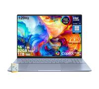 ASUS Vivobook S16 Copilot+ AI PC portatile | 16" 2.8k OLED 120Hz | Intel Core Ultra 9 285H | 32 GB RAM 1 TB SSD | Retroilluminazione RGB per Creator Designer Business Professional Win11 Pro w/DLCA