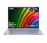ASUS Vivobook S16 Copilot+ AI PC portatile | 16" 2.8k OLED 120Hz | Intel Core Ultra 9 285H | 32GB RAM 1TB SSD | Retroilluminazione RGB per Creator Designer Business Professional Win11 w/DLCA