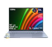 ASUS Vivobook S16 Copilot+ AI PC portatile | 16" 2.8k OLED 120Hz | Intel Core Ultra 9 285H | 32GB RAM 4TB SSD | Retroilluminazione RGB per Creator Designer Business Professional Win11 w/DLCA
