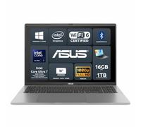 ASUS Vivobook S16 S3607CA, 16" WUXGA 16:10, intel Core ultra 7 255H, 16 GB RAM DDR5, Intel Arc Graphics, 1 TB SSD, Win 11 Home, Wi-Fi6, BT 5.3, Tastiera Retroilluminata