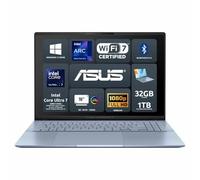 ASUS Vivobook S5606CA, 16" 3K 16:10, Intel Core Ultra 7 255H, 32 GB RAM DDR5, Intel Arc Grahics, 1 TB SSD, Win11, Wi-Fi7, BT5.4, Tastiera Retroilluminata