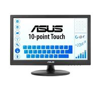 ASUS VT168HR Monitor PC 39,6 cm (15.6") 1366 x 768 Pixel WXGA LED Touch screen Nero