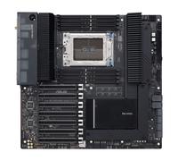 ASUS Pro WS WRX80E-SAGE SE WIFI Scheda Madre, EATX, AMD WRX80, Socket sWRX8, 8 Slot DIMM DDR4, 7 x PCIe 4.0, 3 x M.2, 8 x SATA, Intel WiFi 6, 10Gb LAN, Realtek 7.1 Surround, USB-C 3.2 Gen 2x2, Nero