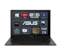 ASUS Zenbook 14 OLED UM3406KA-PP147W AMD Ryzen AI 7 350 32GB AMD Radeon Graphics SSD 1TB 14'' 3K Win11 + Estensione Garanzia Kasko Omaggio
