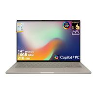 ASUS Zenbook A14 Copilot+ AI PC portatile | 14" WUXGA OLED (100% DCI-P3) | Qualcomm Snapdragon X Plus (fino a 45 top) | SSD da 16 GB RAM 2 TB | per Creator Business Professional Win11 Pro con
