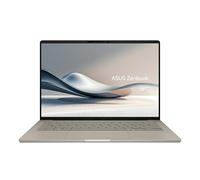 ASUS Zenbook A14; Copilot+ PC, Ultrathin Laptop, 14" WUXGA OLED, Snapdragon® X Processor, 16 GB di memoria, 512GB SSD, Wi-Fi 6E, Zabriskie Beige, UX3407QA-DS52-CB