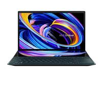 ASUS ZenBook Duo 14 UX482 Touch Screen FHD NanoEdge da 14 pollici, piattaforma Intel Evo, Core i7-1165G7, 8 GB RAM, 512 GB PCIe SSD, innovativo ScreenPad Plus, Windows 10 Home, Celestial Blue,