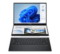 Asus Zenbook Duo UX8406CA#B0DPG2GRZK, Notebook con doppio Monitor 14" 3K OLED Glossy touchscreen, 120Hz, Intel Core Ultra 9, RAM 32GB, 1TB SSD, Intel Arc Graphics, Win 11 Home, Grigio