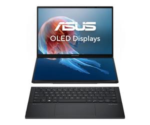 ASUS Zenbook Duo UX8406CA-QL263W Intel Core Ultra 9 285H Ibrido (2 in 1) 35,6 cm (14 ) Touch screen WUXGA 16 GB LPDDR5x-SDRAM 1 TB SSD Wi-Fi 7 (802.11be) Windows 11 Home Tedesco Grigio - Nouvo