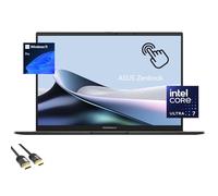 ASUS Zenbook Laptop, display touchscreen OLED WUXGA da 14", Intel Core Ultra 7-155H (fino a 4,8 Ghz), grafica Intel Arc, 16 GB di RAM, PCIe 4.0 da 2 TB, WiFi 6E, KB retroilluminato, TB 4, cavo PDG