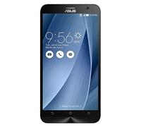 Asus ZenFone 2 Smartphone, Schermo da 5.5", Processore Quad Core 1,8 GHz, RAM 4 GB, 16 GB, Dual SIM, Argento