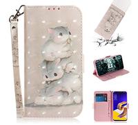 ASUS Zenfone 5 2018 Cover SATURCASE 3D Motivo PU Pelle Magnetica Flip Portafoglio Supporto Carta Protettiva Custodia Custodia con Cinturino per ASUS Zenfone 5 ZE620KL/Zenfone 5z ZS620KL (TD-7)