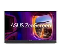 ASUS ZenScreen MB27ACF, Monitor Portatile da 27", Quad HD IPS (2560 x 1440), 5ms (GTG), 100Hz, HDMI e USB-C, Speaker Integrati, con Maniglia per il Trasporto e Morsetto Regolabile, Nero