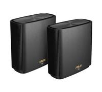 ASUS ZenWiFi AX (XT9) AX7800 1er Pack Schwarz Banda tripla (2.4 GHz/5 GHz/5 GHz) Wi-Fi 6 (802.11ax) Nero 4 Interno