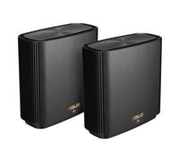 ASUS ZenWiFi AX [XT9] AX7800 2er Set Schwarz Banda tripla [2.4 GHz/5 GHz/5 GHz]