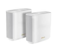 ASUS ZenWiFi AX [XT9] AX7800 2er Set Weiß Banda tripla [2.4 GHz/5 GHz/5 GHz] Wi-