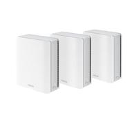 ASUS ZenWiFi BT10 3-Pack - Per Modem Operatore e ONT, WiFi 7 Mesh, 18 Gbps, 780 m2 (3 unità), Due Porte 10G, Sicurezza e Parental Control, Smart Home Master SSID, Mobile Tethering 4G e 5G, Bianco