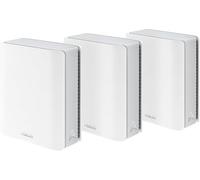 ASUS ZenWiFi BT8 (Pacco da 3), WiFi 7 Mesh tribanda, 14 Gbps, Fino a 750 Metri Quadrati, Due Porte 2,5G, Parental Control Incluso, Smart Home Master SSIDs, 4G & 5G Mobile Tethering, Bianco