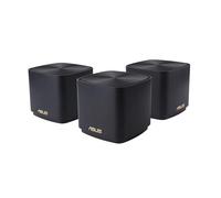 ASUS ZenWiFi XD4 Plus - Sistema Mesh WiFi 6 AX1800 (fino a 445 m², AiMesh, AiProtection, Parental control, Router App), set da 3, Nero