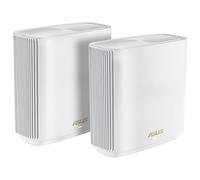 ASUS ZenWiFi AX XT9 AX7800 2er Set Weiß Banda tripla 24 GHz/5 GHz/5 GHz Wi-Fi 6 80211ax Bianco 4 Interno