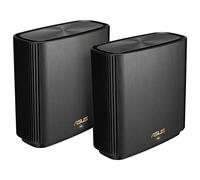 ASUS ZenWiFi AX (XT9) AX7800 2er Set Schwarz Banda tripla (2.4 GHz/5 GHz/5 GHz) Wi-Fi 6 (802.11ax) Nero 4 Interno